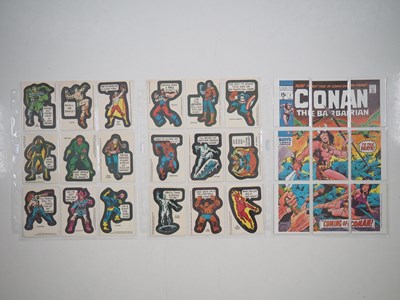 Lot 223 - TOPPS 1976 MARVEL COMIC BOOK HEROES COMPLETE...