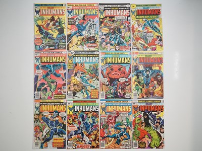 Lot 230 - THE INHUMANS #1, 2, 3, 4, 5, 6, 7, 8, 9, 10,...