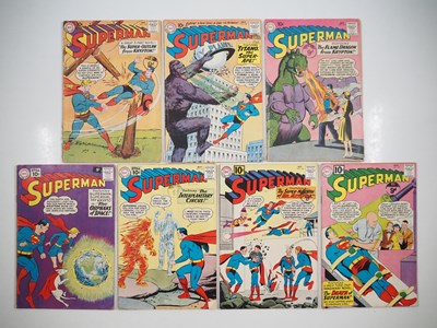 Lot 232 - SUPERMAN #134, 138, 142, 144, 145, 148, 149 (7...