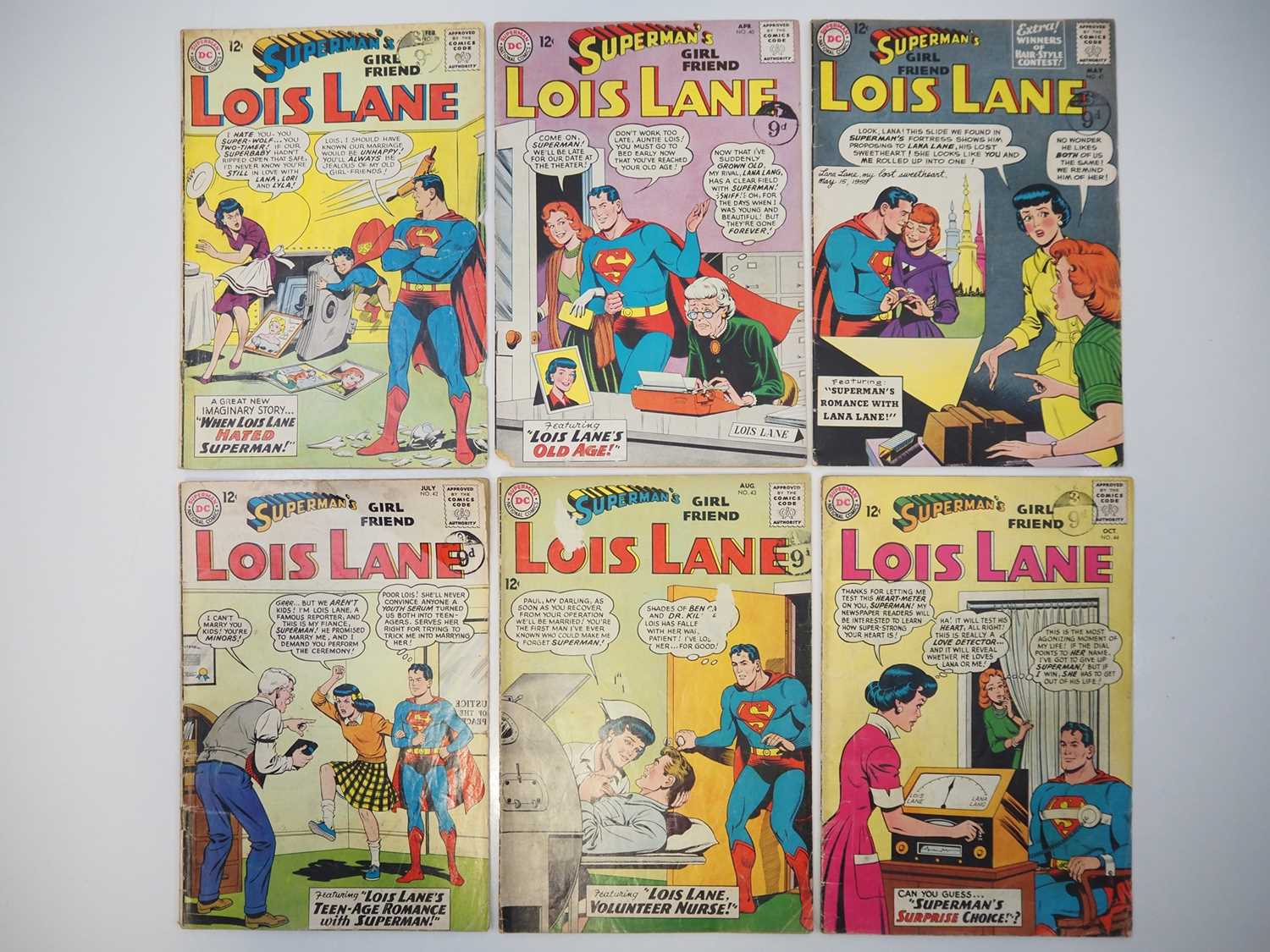 Lot 24 - SUPERMAN'S GIRLFRIEND: LOIS LANE (6 in Lot) -...