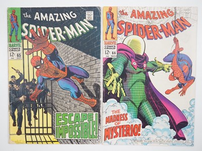 Lot 240 - AMAZING SPIDER-MAN #65 & 66 - (2 in Lot) -...