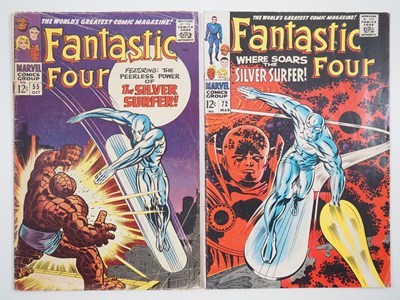 Lot 254 - FANTASTIC FOUR #55 & 72 (2 in Lot) -...