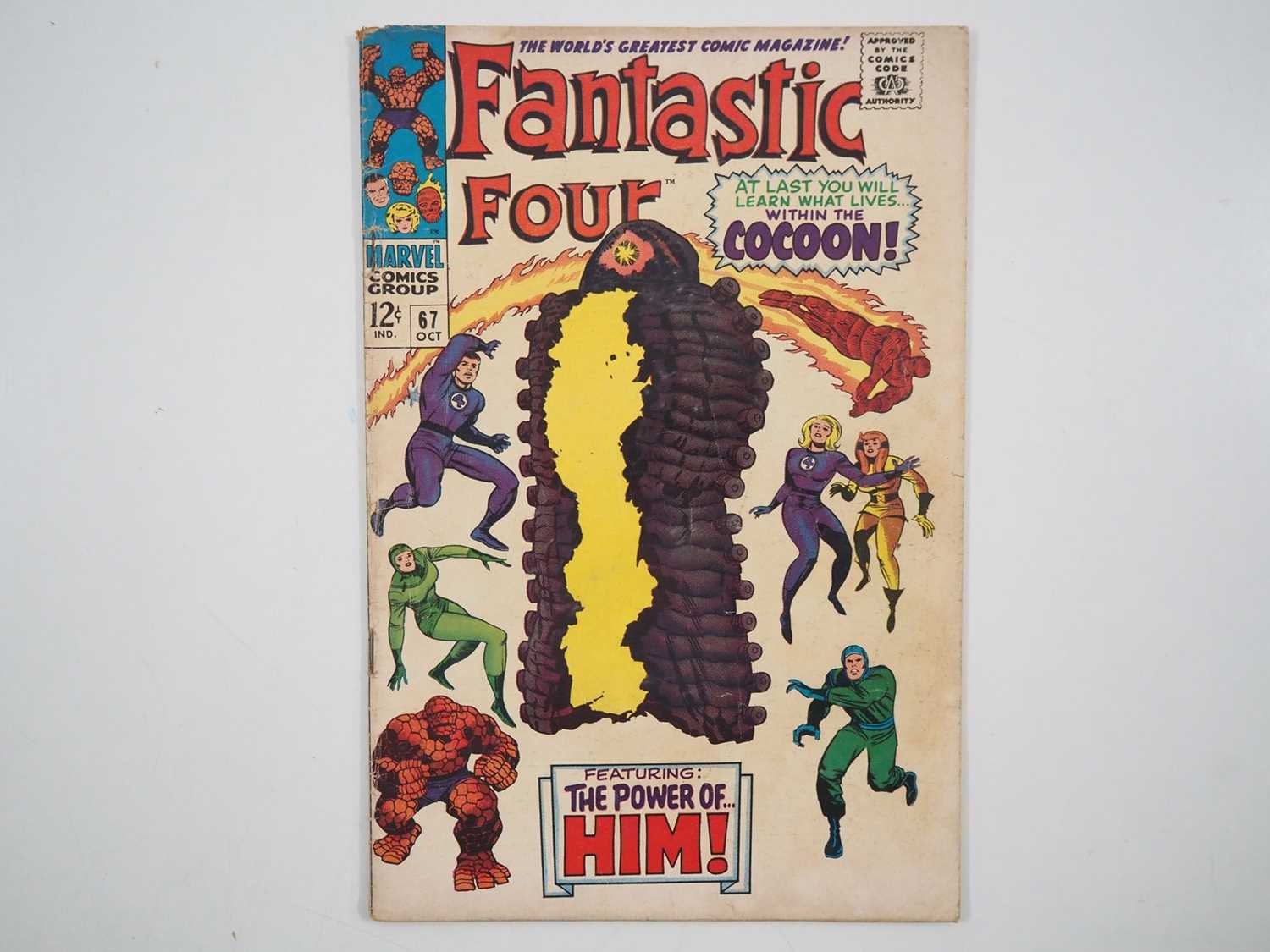 Lot 255 - FANTASTIC FOUR #67 - (1967 - MARVEL) - Origin...