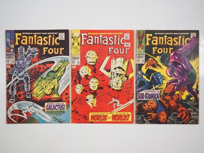 Lot 256 - FANTASTIC FOUR #74, 75, 76 (3 in Lot) - (1968 -...