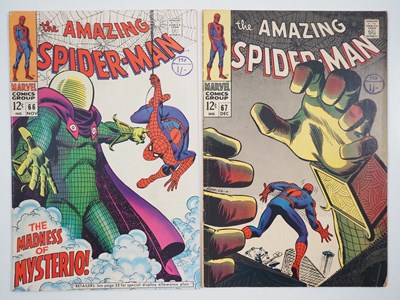 Lot 257 - AMAZING SPIDER-MAN #66 & 67 - (2 in Lot) -...