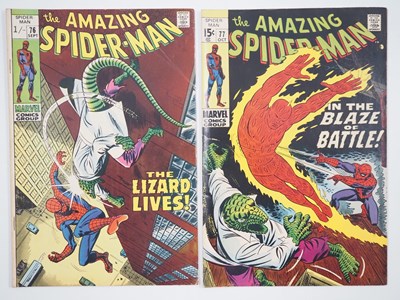 Lot 260 - AMAZING SPIDER-MAN #76 & 77 - (2 in Lot) -...