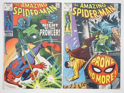 Lot 261 - AMAZING SPIDER-MAN #78 & 79 (2 in Lot) - (1969...