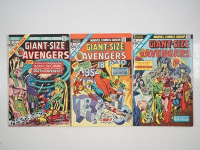 Lot 263 - GIANT-SIZE AVENGERS #2, 3 & 4 (3 in Lot) -...