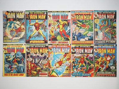 Lot 270 - IRON MAN #42, 47, 48, 49, 50, 53, 56, 57, 58,...