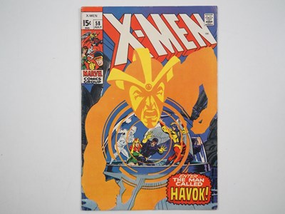 Lot 278 - UNCANNY X-MEN #58 (1969 - MARVEL) - First...