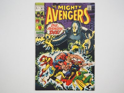 Lot 286 - AVENGERS #67 - (1969 - MARVEL - UK Price...