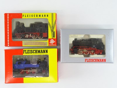Lot 141 - A group of HO Gauge German Outline small steam...