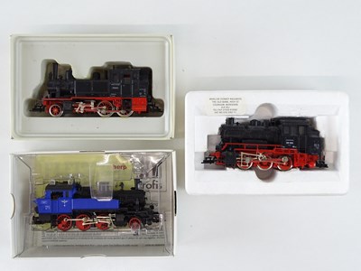 Lot 141 - A group of HO Gauge German Outline small steam...