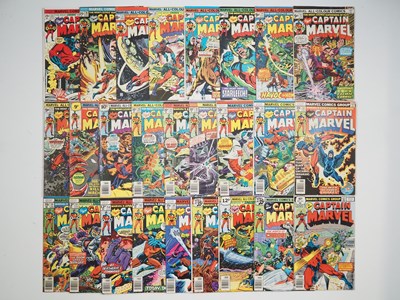 Lot 300 - CAPTAIN MARVEL #35 to 48, 51 to 62 (26 in Lot)...