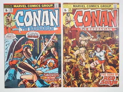 Lot 310 - CONAN THE BARBARIAN #23 & 24 - (2 in Lot) -...