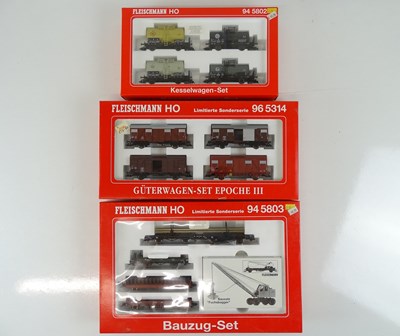 Lot 145 - A group of HO Gauge limited edition wagon sets...
