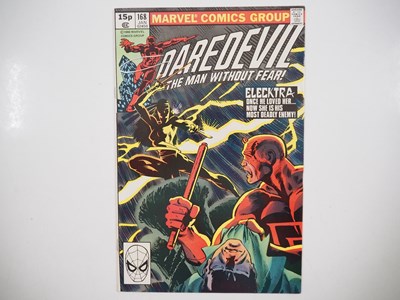 Lot 332 - DAREDEVIL #168 - (1980 - MARVEL - UK Price...