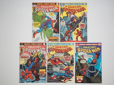 Lot 344 - AMAZING SPIDER-MAN #128, 136, 139, 147, 148 -...