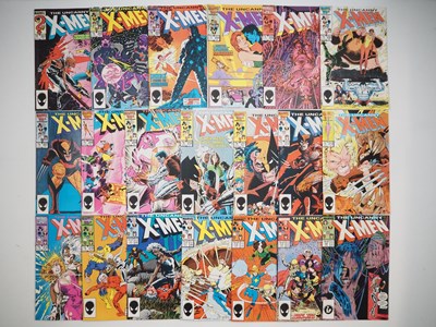 Lot 359 - UNCANNY X-MEN #201 to 220 (20 in Lot) -...