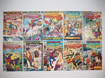 Lot 374 - AMAZING SPIDER-MAN #152, 153, 155, 156, 157,...