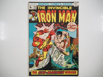 Lot 385 - IRON MAN #54 - (1973 - MARVEL - UK Price...