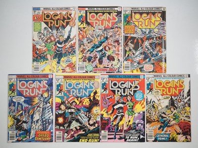 Lot 393 - LOGAN'S RUN #1, 2, 3, 4, 5, 6, 7 - (7 in Lot) -...