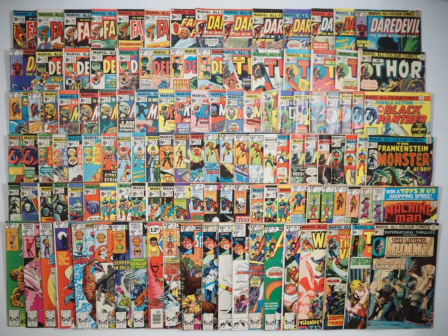 Lot 396 - MIXED MARVEL 1970's/1980's LOT (123 in Lot)...