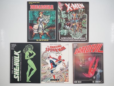 Lot 401 - MARVEL GRAPHIC NOVEL LOT (5 in Lot) - Includes...