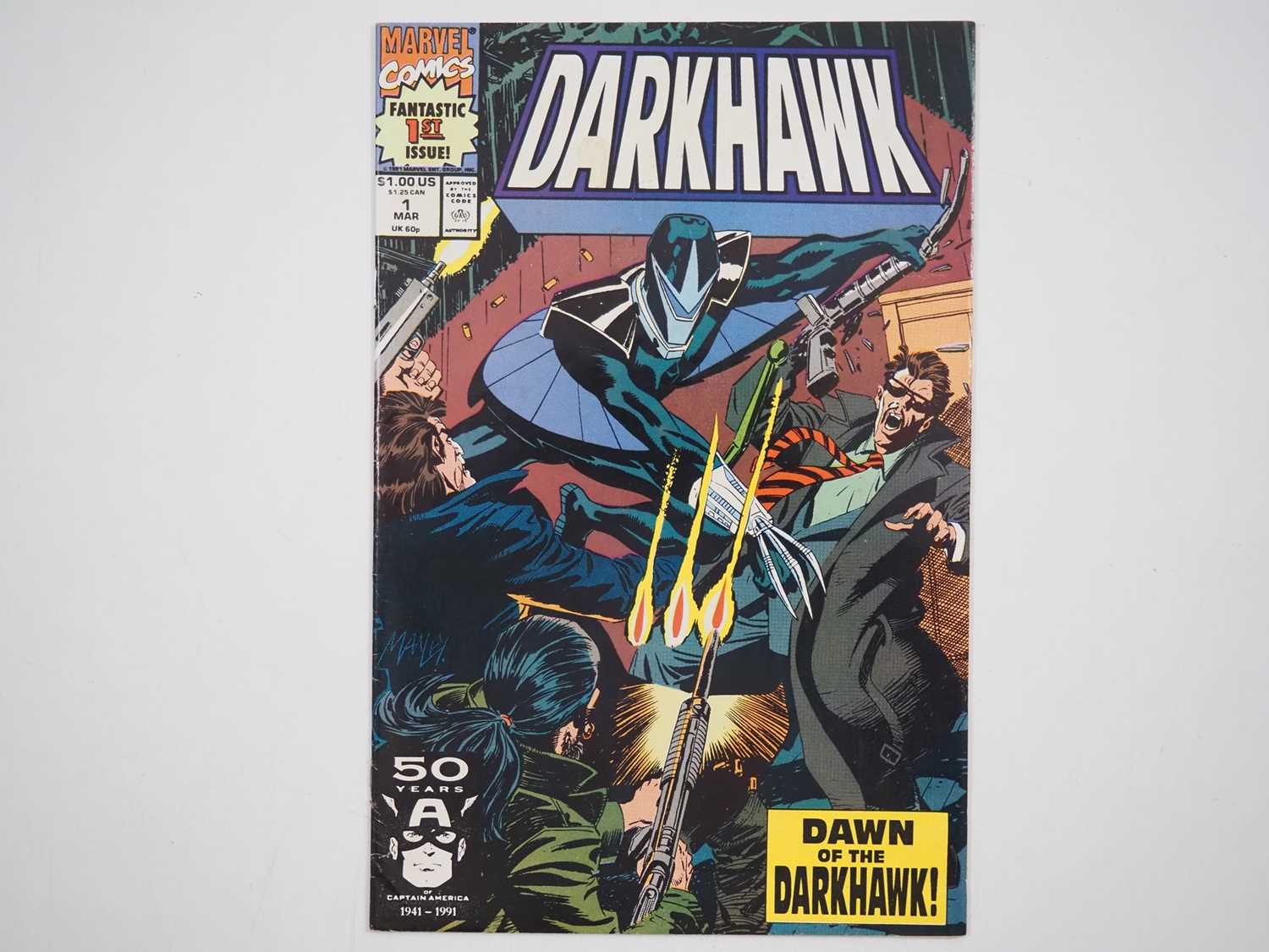 Darkhawk Lettering Lot 409 - DARKHAWK #1 (1991 - MARVEL) - First