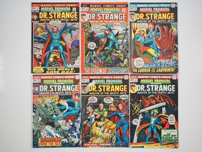 Lot 410 - MARVEL PREMIERE FT DR. STRANGE #3, 4, 5, 6, 7,...
