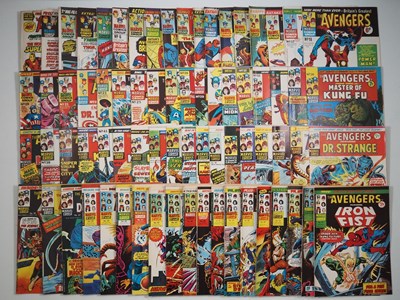 Lot 421 - THE AVENGERS (73 in Lot) - (1973/1975 MARVEL...