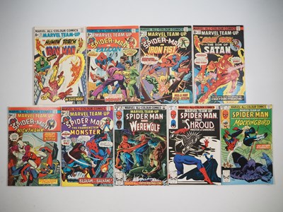 Lot 422 - MARVEL TEAM-UP #29, 30, 31, 32, 33, 36, 93, 94,...