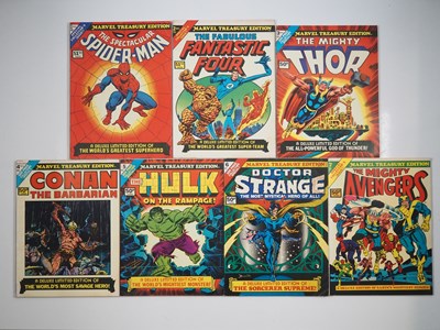 Lot 425 - MARVEL TREASURY EDITION LOT (7 in Lot) -...