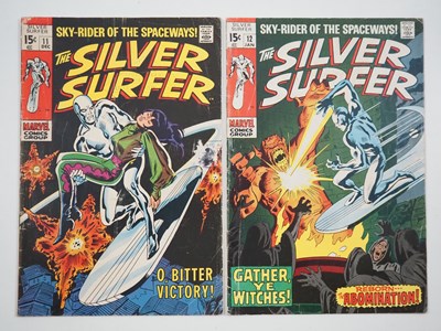 Lot 447 - SILVER SURFER #11 & 12 (2 in Lot) - (1969/70 -...