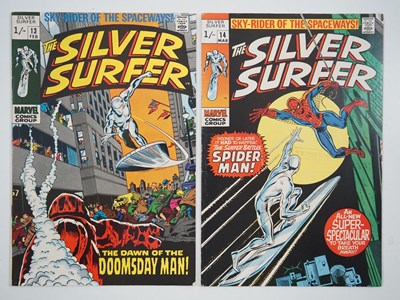 Lot 448 - SILVER SURFER #13 & 14 (2 in Lot) - (1970 -...