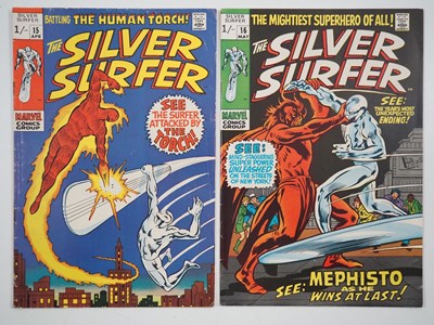 Lot 449 - SILVER SURFER #15 & 16 (2 in Lot) - (1970 -...