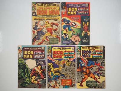 Lot 470 - TALES OF SUSPENSE #58, 68, 71, 72, 88 (5 in...