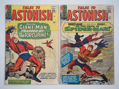 Lot 483 - TALES TO ASTONISH #53 & 57 (2 in Lot) - (1964 -...