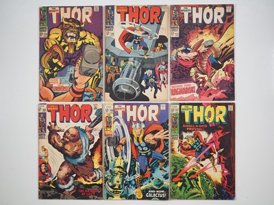 Lot 491 - THOR #155, 156, 157, 159, 160, 161 (6 in Lot) -...