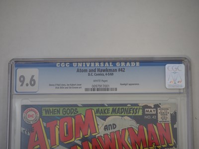 Lot 51 - ATOM AND HAWKMAN #42 (1969 - DC) - GRADED 9.6...