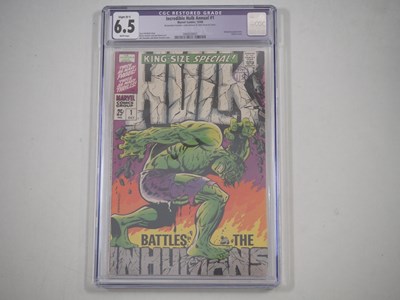 Lot 514 - INCREDIBLE HULK ANNUAL #1 (1968 - MARVEL) -...