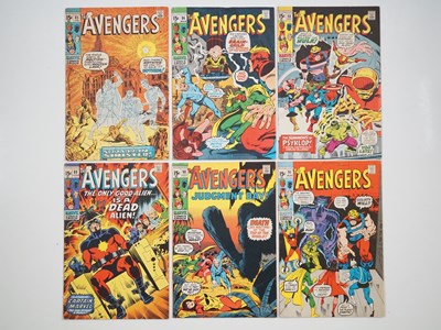 Lot 539 - AVENGERS #85, 86, 88, 89, 90, 91 (6 in Lot) -...