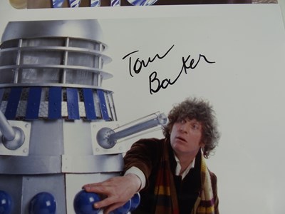 Lot 53 - DOCTOR WHO: A large selection of signed...