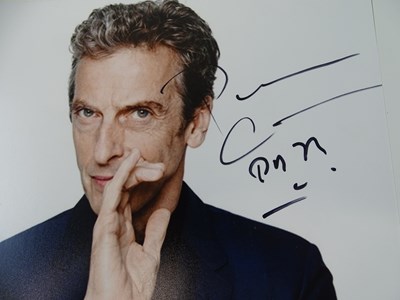 Lot 53 - DOCTOR WHO: A large selection of signed...