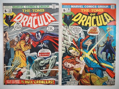 Lot 559 - TOMB OF DRACULA #8 & 9 (2 in Lot) - (1973 -...