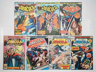 Lot 563 - TOMB OF DRACULA #20, 23, 26, 55, 56, 57, 58 (7...