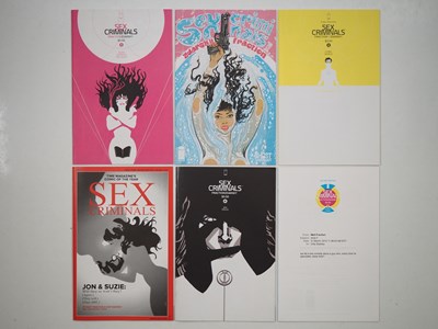 Lot 598 - SEX CRIMINALS #1(x2), 2, 3, 4, 5 (6 in Lot) -...