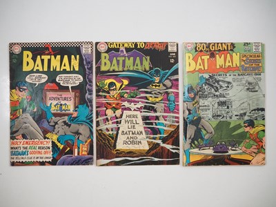 Lot 611 - BATMAN #183, 202, 203 (3 in Lot) - (1966/1968 -...