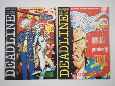 Lot 622 - DEADLINE MAGAZINE #2 & 3 (2 in Lot) - (1988 -...