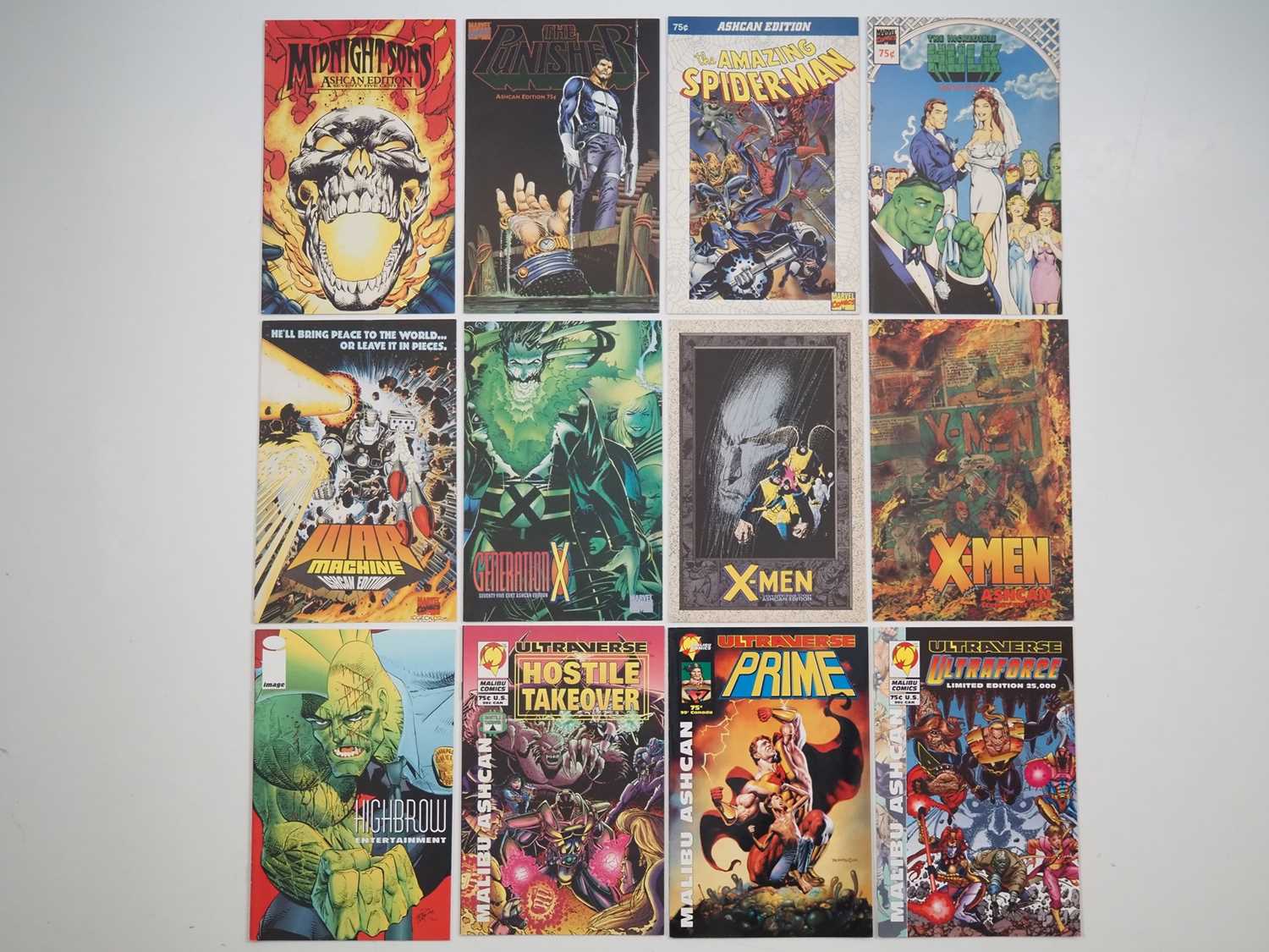 Lot 634 - ASHCAN LOT (12 in Lot) - Includes MIDNIGHT...